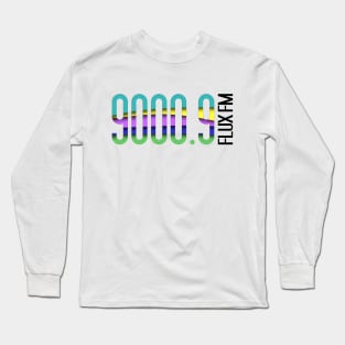 9000.9 FLUX FM Logo Long Sleeve T-Shirt